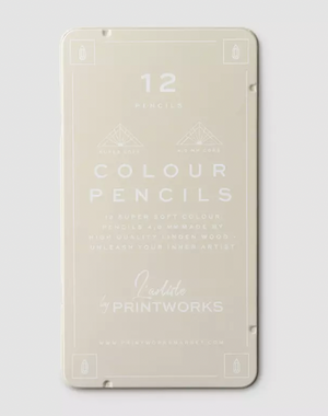 Printworks - 12 Colour Pencils - Classic