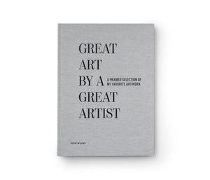 Printworks Frame book - Great Art, Grey
